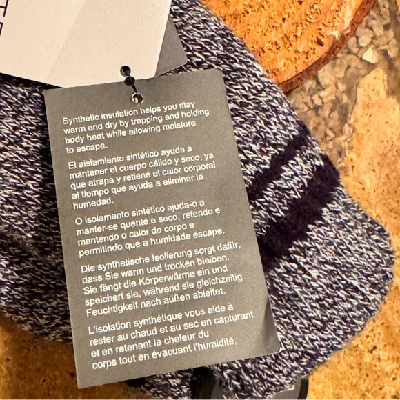 3M Thinsulate Charcoal and Black Gloves Unisex OS - Picture 6 of 7